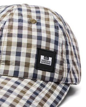Clay - Mid House Check Cap