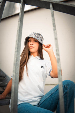 Levanto - White/Lagoon Polo