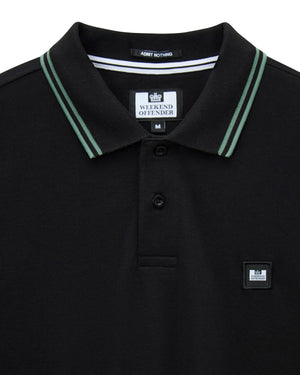 Levanto - Black/Thyme Polo